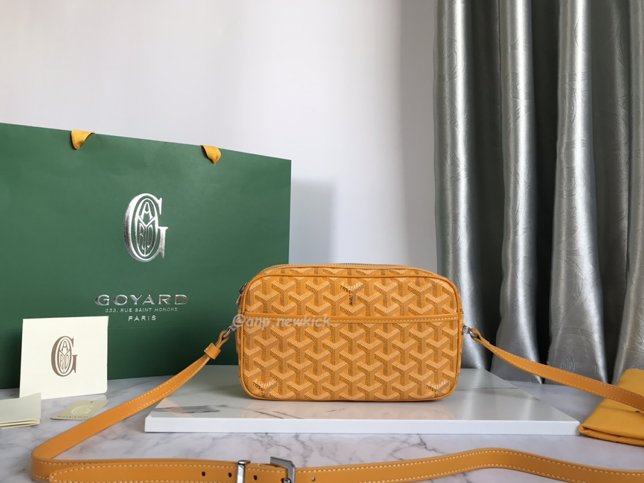 Goyard Cap Vert Camera Bag 13 Cm X 6.5 Cm X 22 Cm (18) - newkick.vip